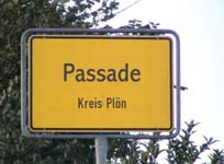 Passade Village Sign